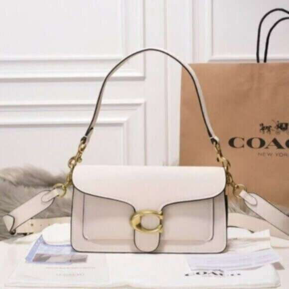 Coach Tabby Shoulder Bag 26 white - Picture 1 of 5